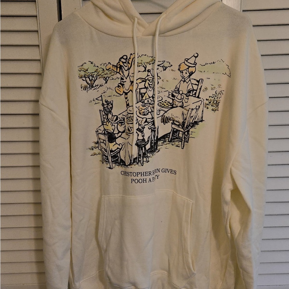 Winnie the Pooh Cream Hoodie Clearance 💐